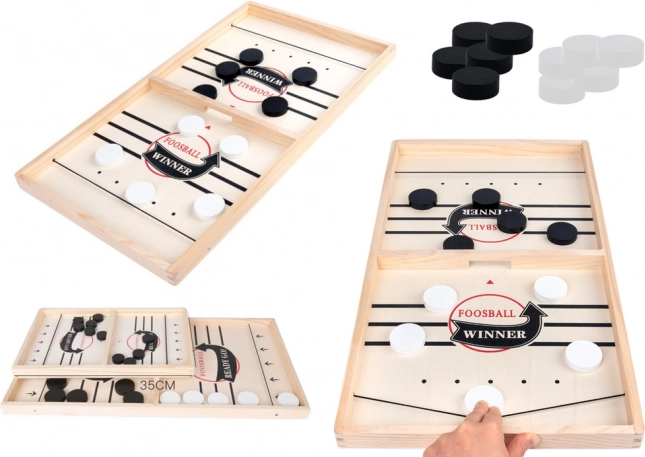 Træ hurtig hockeyspil 36 cm