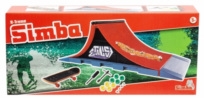 Mini skateboard sæt WOT med rampe Utlimate