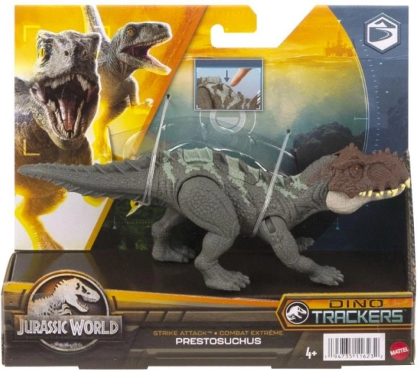 Dinosaurfigur med angrebsmekanisme JURASSIC WORLD DINO TRACKERS