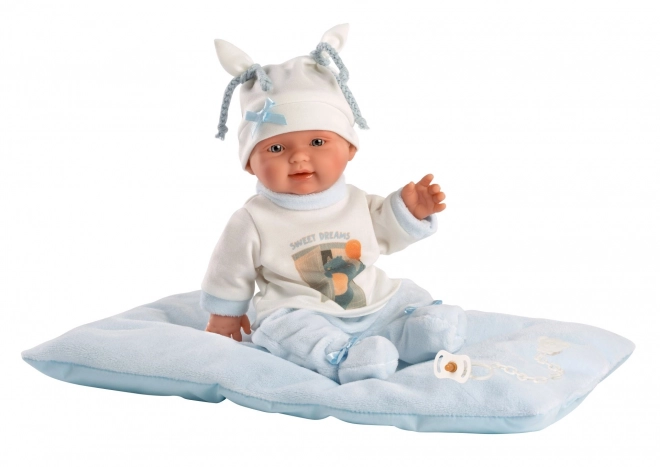 Llorens 26311 NYFØDT DRENG - realistisk babydukke med helvinylkrop - 26 cm