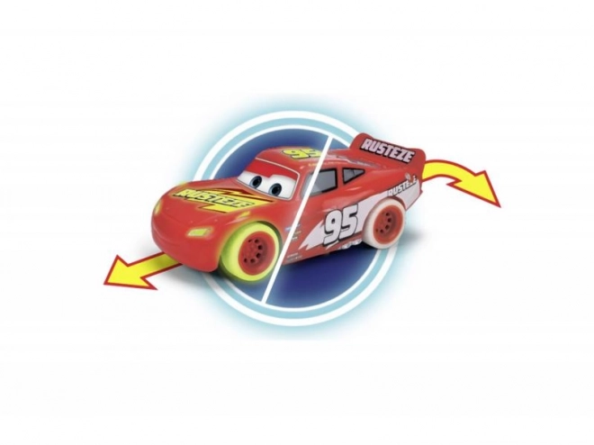RC Biler Blesk McQueen Enkelt Drev Glow Racers 1:32, 1kan