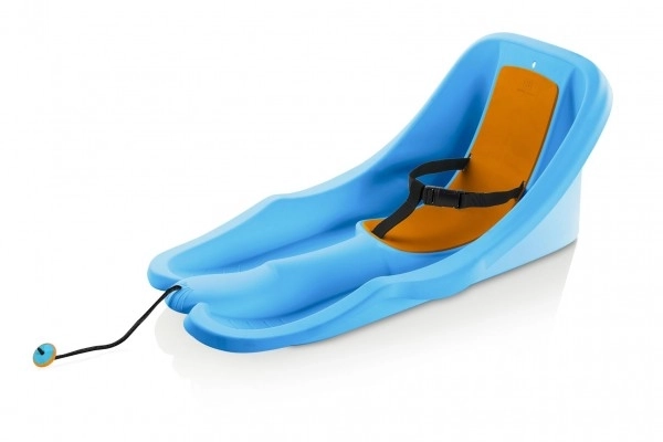 Baby rider blå med orange sæde