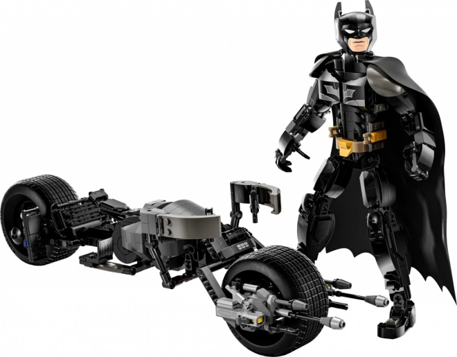 The Dark Knight med batcykel