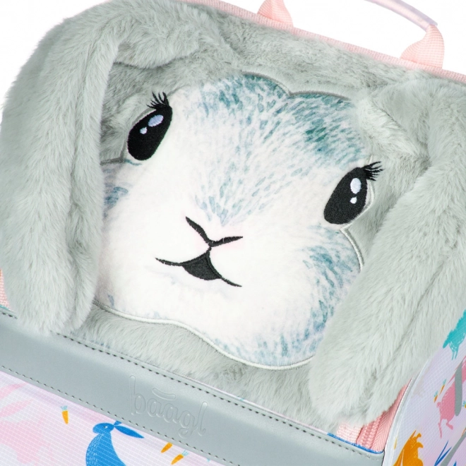 BAAGL Skolemappe Zippy Bunny