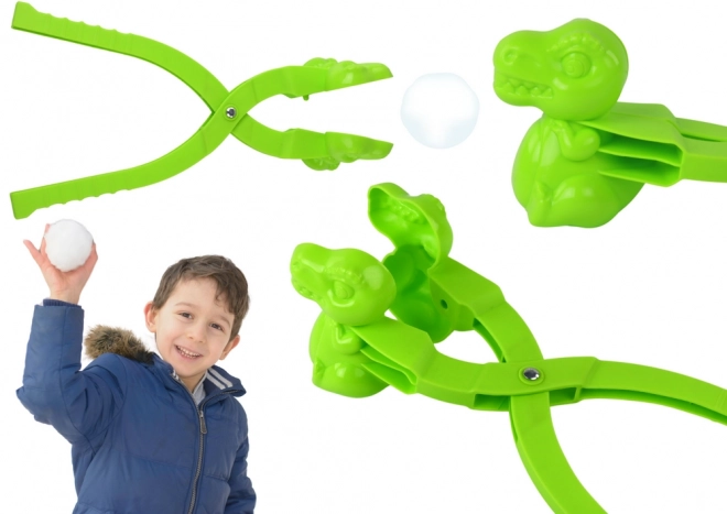 Snemaskine Dinosaur Grøn