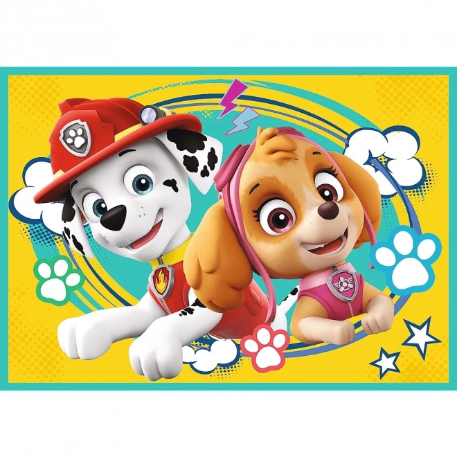 Puslespil 4i1 - Paw Patrol