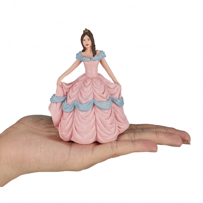 Prinsesse med lyserøde kjoler