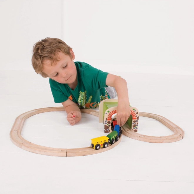 Bigjigs Rail Dobbelt jernbanetunnel