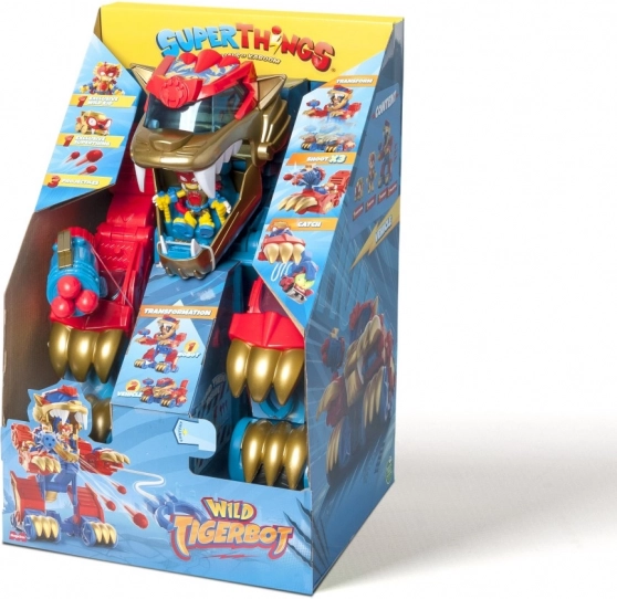 Spillesæt SuperThings Wild Tigerbot