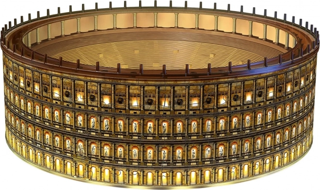 Lysende 3D puslespil nat Colosseum, Rom