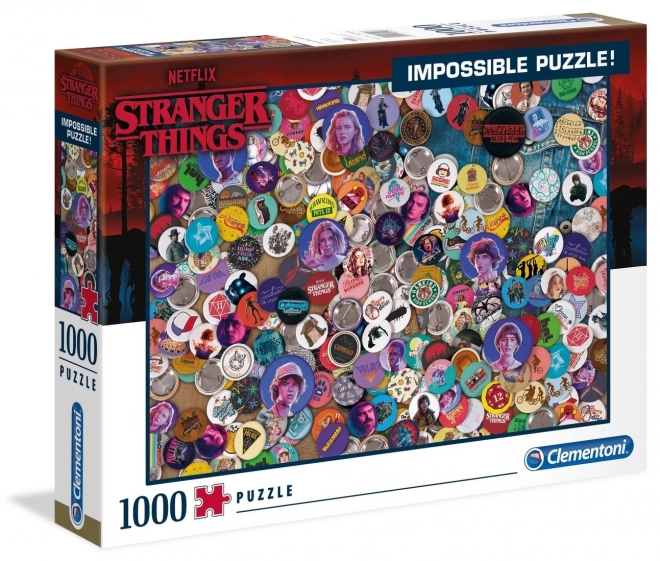 Puslespil 1000 brikker Stranger Things Umulig