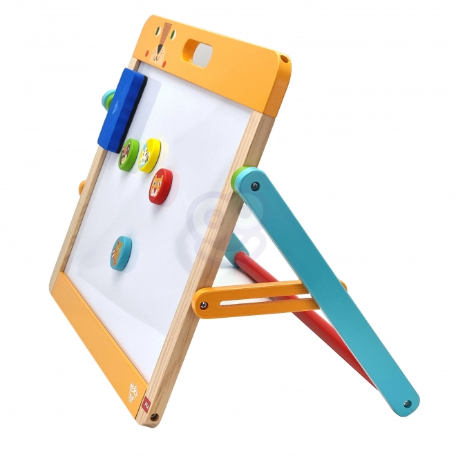 Børn magnetisk og kridttavle 2i1 Tooky Toy
