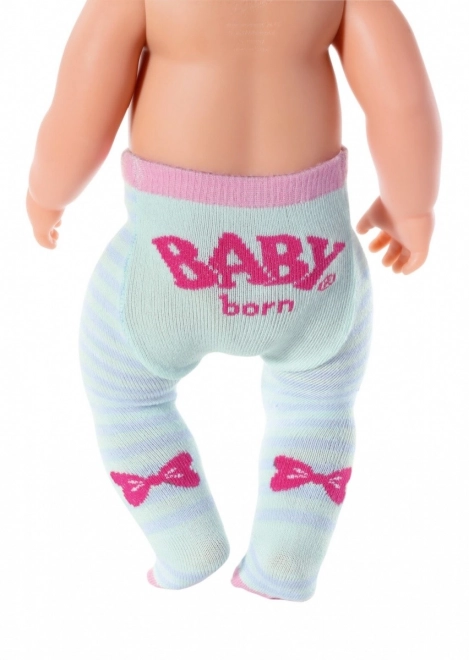 Strømpebukser Baby Born 2-pak
