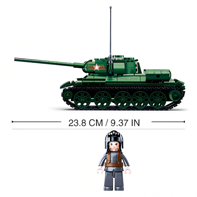 Sluban Model Mursten M38-B0982 Tank T34/85