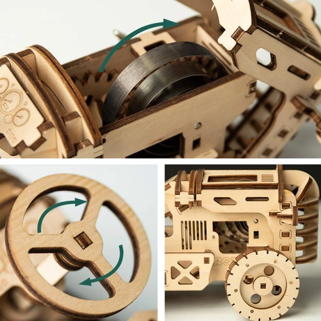 RoboTime 3D træmekanisk puslespil Traktor