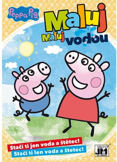 malebog A5 mal med vand Gurli Gris