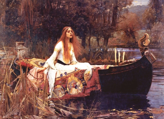 Puslespil Damen fra Shalott 1000 brikker