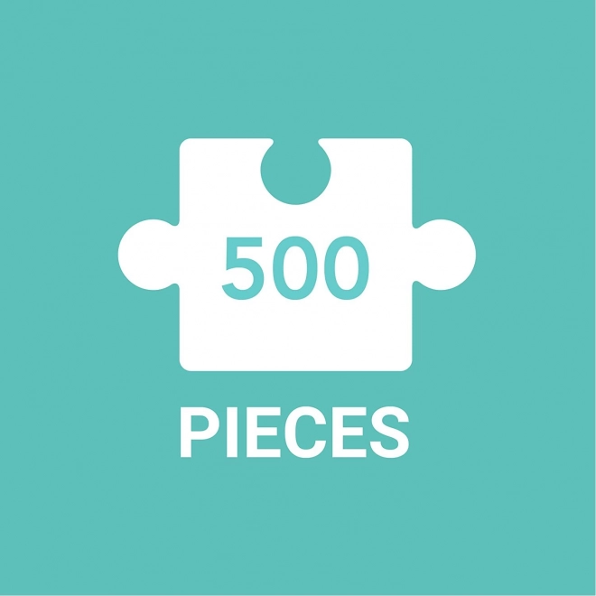Galison Puslespil Malet Natur 500 brikker