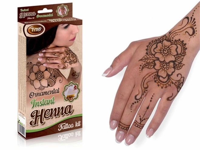 Kreativtæt Sæt TyToo Henna Ornament