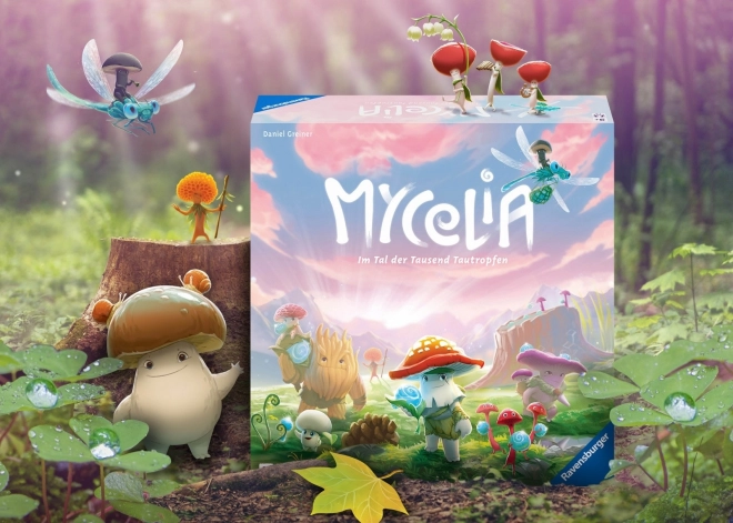 Strategisk brætspil Mycelium: Dalen af Tusinde Dugdråber