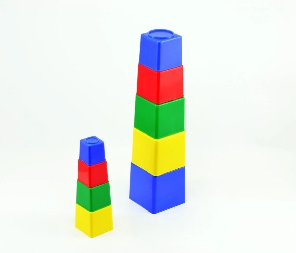 Kubus pyramide legetøj til børn