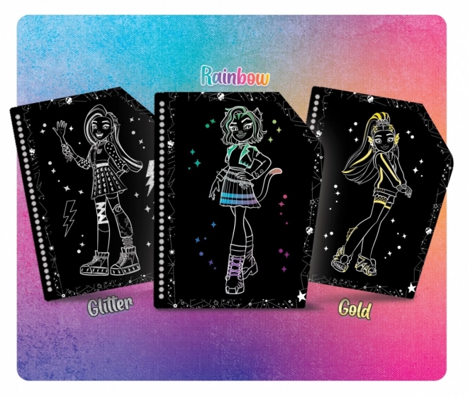 Scratch afslører Sketchbook Scratch afslører Monster High For Evigt Venner