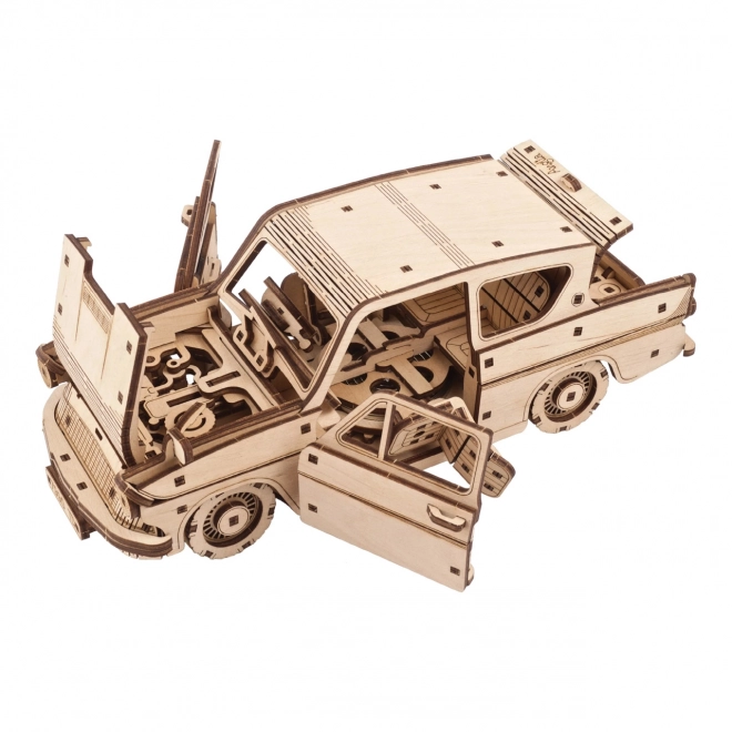 Ugears 3D træmaskinpuslespil Harry Potter Flyvende Ford Anglia