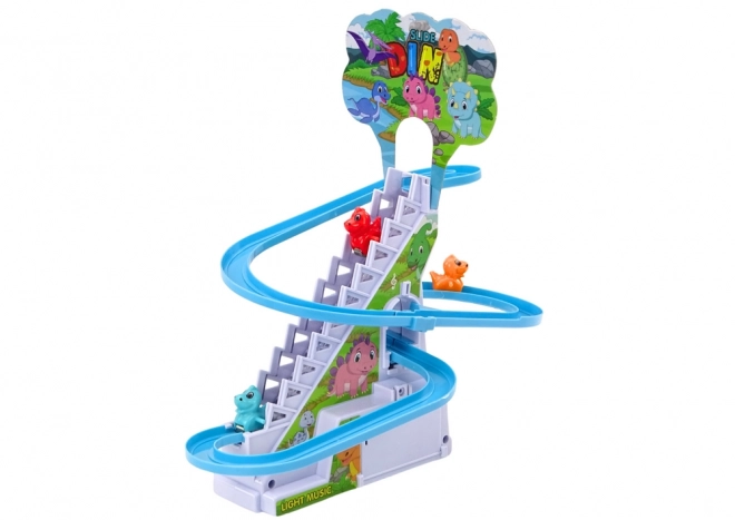 Dinosaur Slide Kurs Kroky Lys Lyd