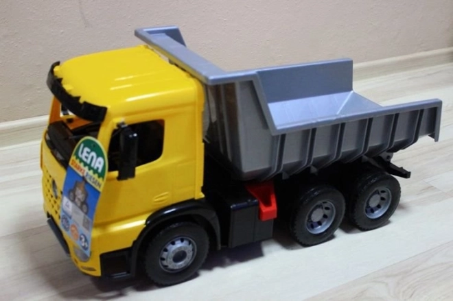Stor børnedumper med blokering