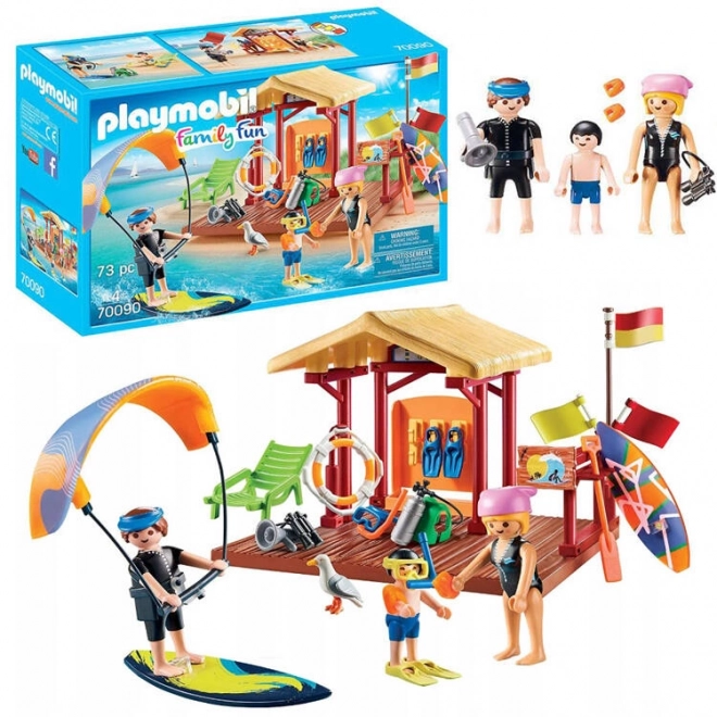 Playmobil kreativt byggesæt vandsport