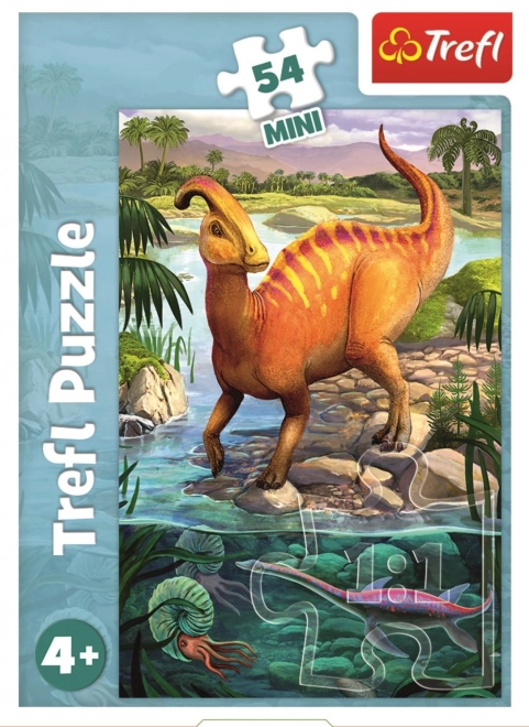 TREFL Puslespil Fantastiske dinosaurer: Parasaurolophus 54 brikker