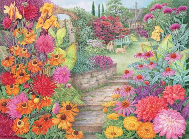 RAVENSBURGER Puslespil Vidunderlige haver 4x500 brikker