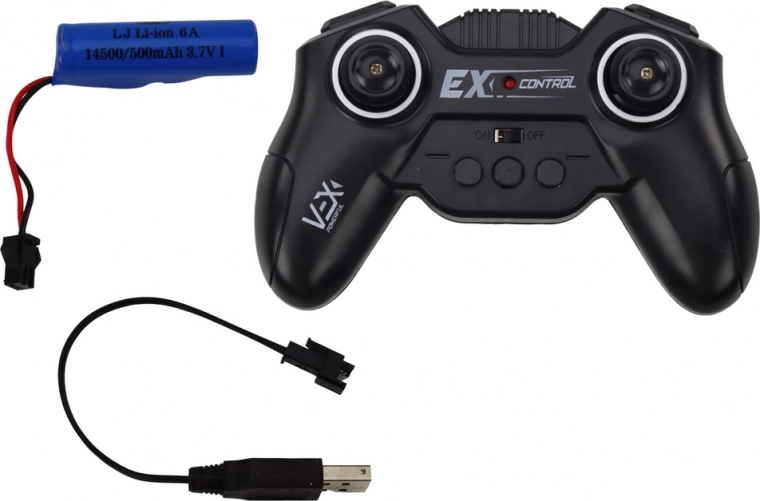 Komplet RC-sæt med opladning