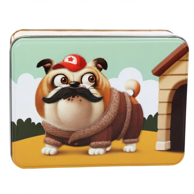Puzzlika Bulldog - Magnetisk Spil til Børn