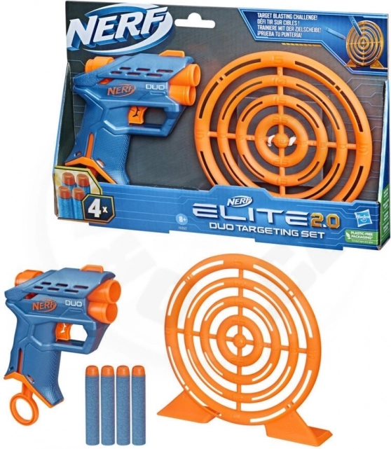 Sæt af Nerf Elite 2.0 Duo-mål