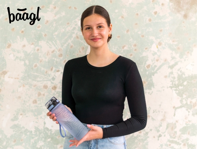 BAAGL Tritan-flaske til drikke Dust Blue, 800 ml