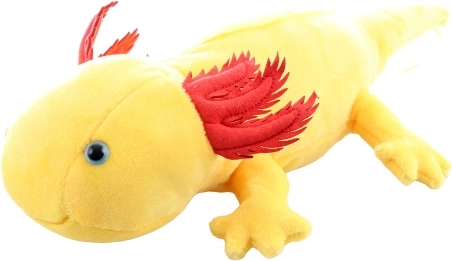 plysbamse axolotl gul 32 cm miljøvenlig
