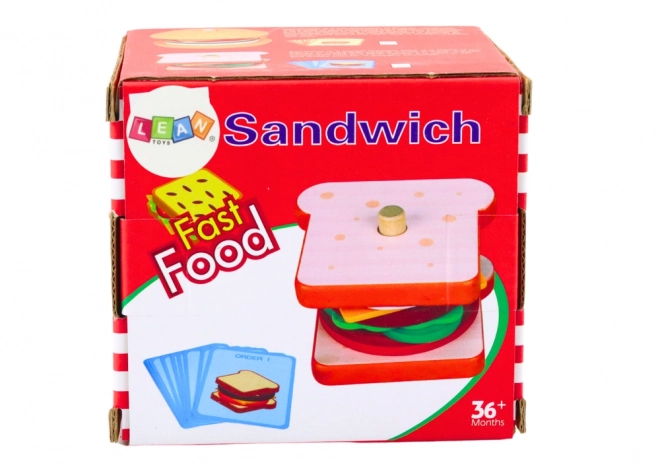 Trækort til sandwich 8 El Opskriftskort 10 stk