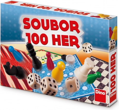 Dino sæt med 100 spil