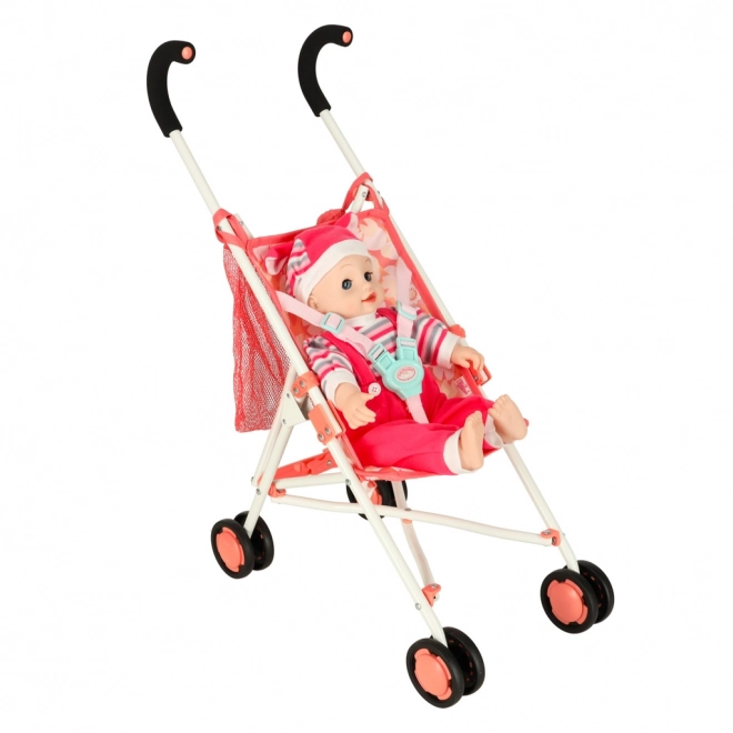 Baby Annabell klapvogn med net