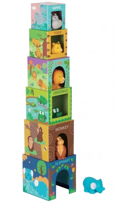 Klodser med Safari-dyr til børn fra 2Kids Toys