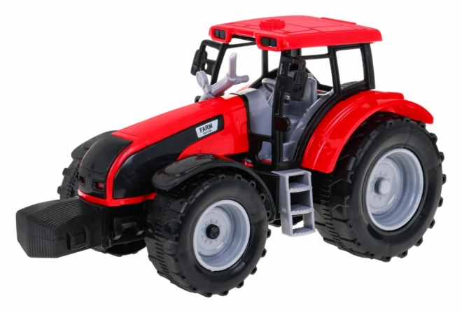 Traktor til høballer med tipvogn for børn 3+ Bevægede dele + Friktionsdrev