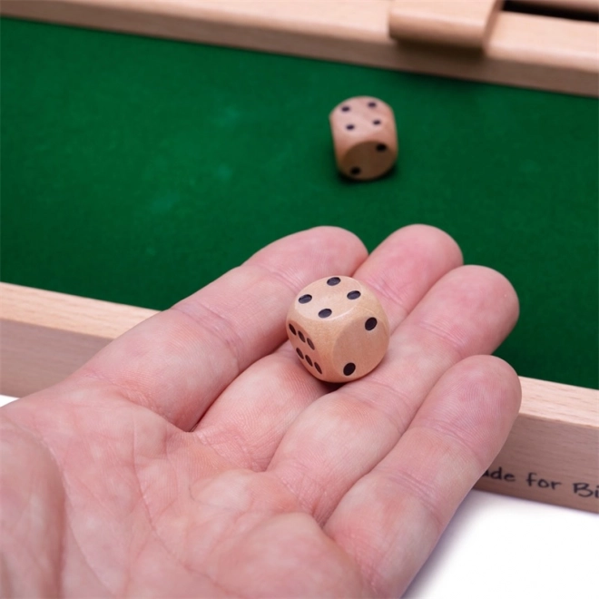 træspil Shut the Box BIGJIGS TOYS