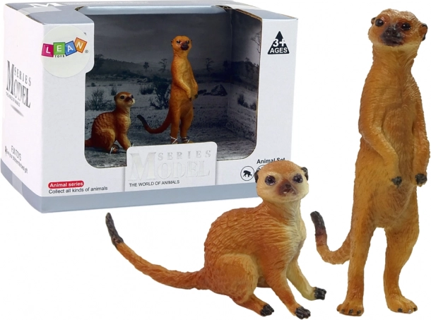 Sæt med surikatfigurer – 2 stk.