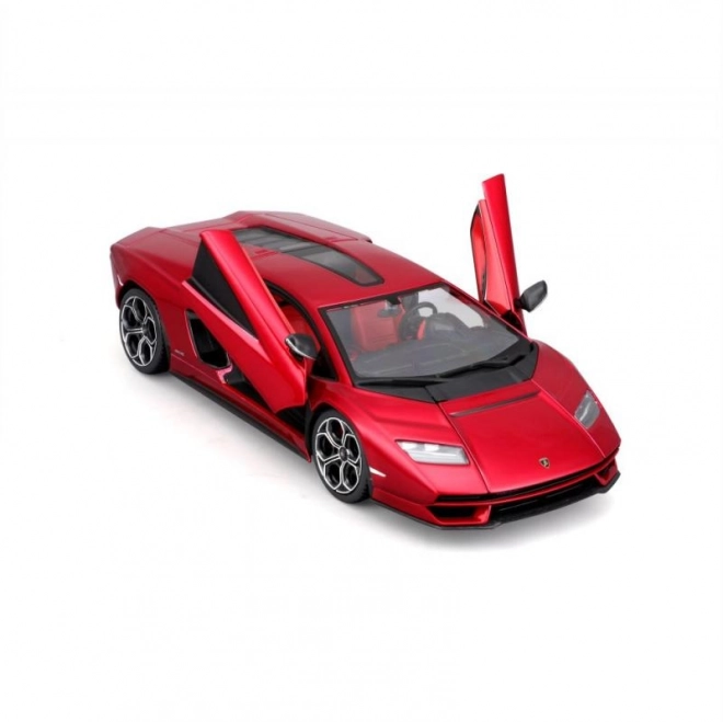 Bburago 1:24 Plus - Lamborghini Countach LPI 800-4 - Rød