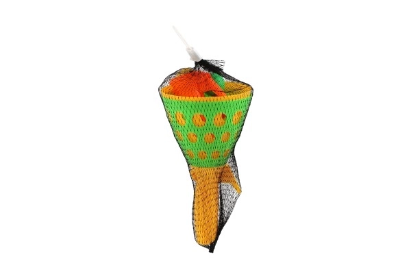 Fang boldleg 2stk plast 19cm + 3 bolde i net