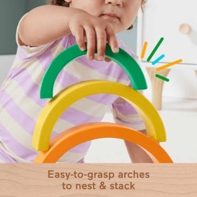 Fisher-Price Træsammenklappelig Regnbue til Børn