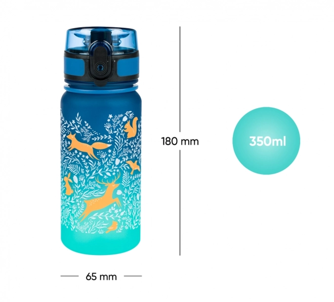 BAAGL Tritan-flaske til drikke Gradient Skov 350 ml