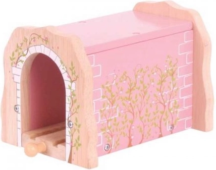 Rosa træjernbanetunnel BIGJIGS RAIL