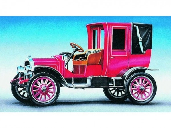 Model Packard Landaulet 1912 12,7x5,8cm i kassen 25x14,5x4,5cm
